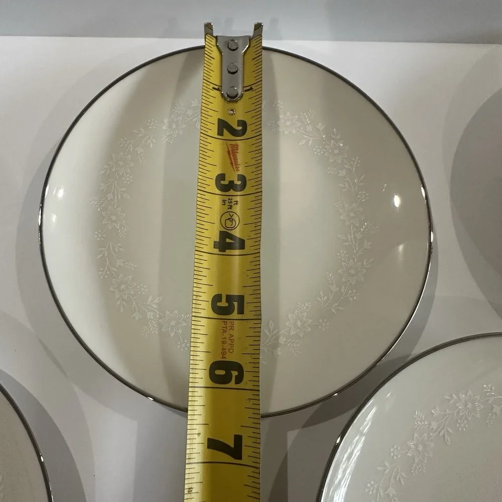 Set of 6 Noritake MONTBLANC Ivory China 6 1/4
